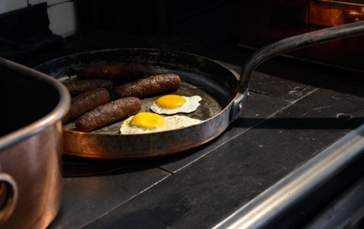 sausage and egg